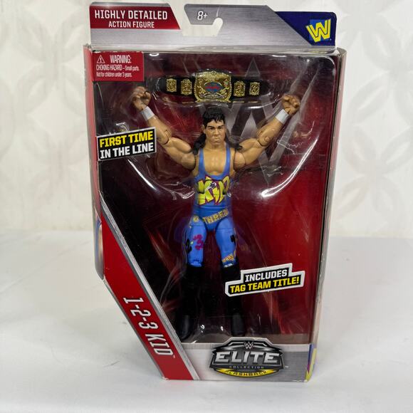Mattel WWE Elite 123 Kid Action Figure X-Pac Sean Waltman Wrestling NWO Syxx DX - Picture 2 of 7